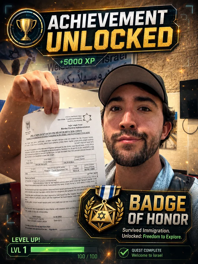 Tyler Oliveria's Official Badge Of Honor
