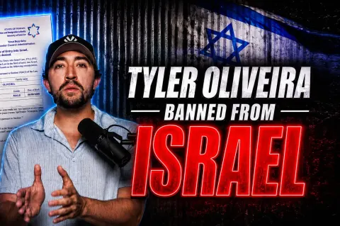 Tyler Oliveira Just Got Banned & Deported From Israel – The Zionist No-Fly List Strikes Again