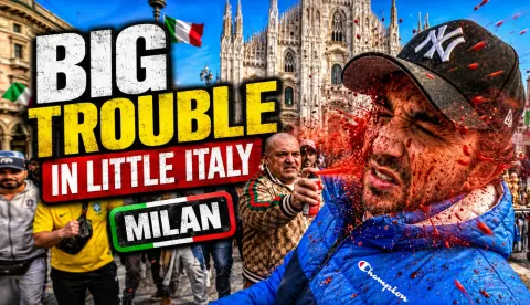 Tyler Oliveira Went Scammer Hunting in Milan and Got Attacked – Peak “F*ck Around & Find Out”